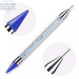 Diamond Painting Accessory Dual End Pen With Decorative Crystal Body